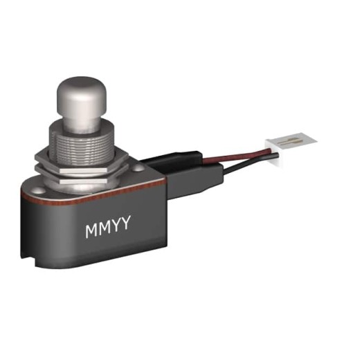 SWITCH PUSHBUTTON SPST 3A 125V