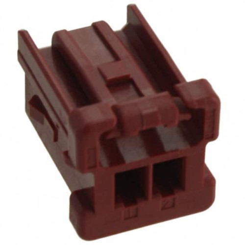 CONN PLUG HSG 2POS 2.50MM