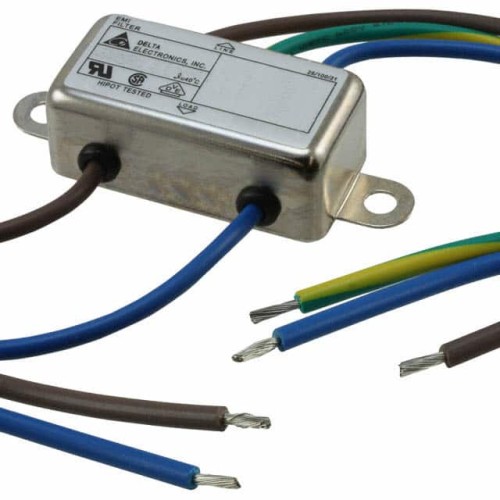 LINE FILTER 115/250VAC 2A CHAS