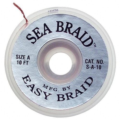 DESOLDER BRAID UNFLUX 0.025" 10'
