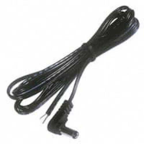 PLUG DC MOLD 22 AWG RA 2.5MM 6'