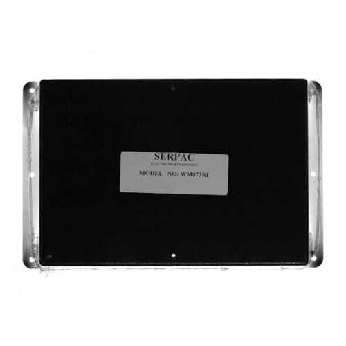 BOX ABS BLACK 6.880"L X 4.880"W