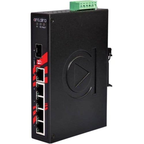 6-PORT INDUSTRIAL UNMANAGED ETHE