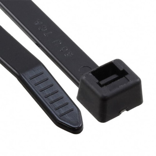 CBL TIE LOCKING BLK 120LB 2.493'