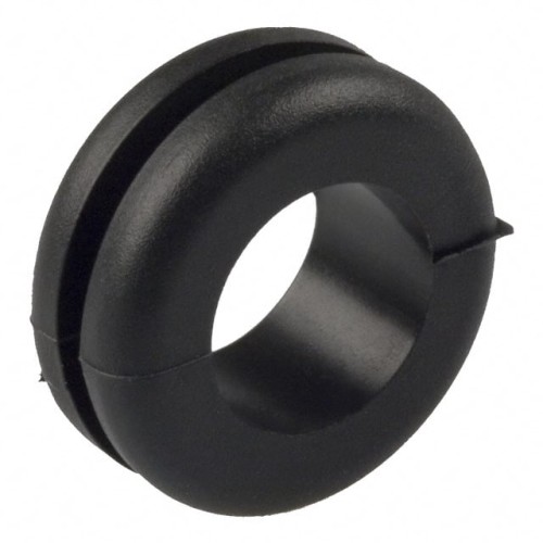 GROMMET 0.374" ELASTOMER BLACK