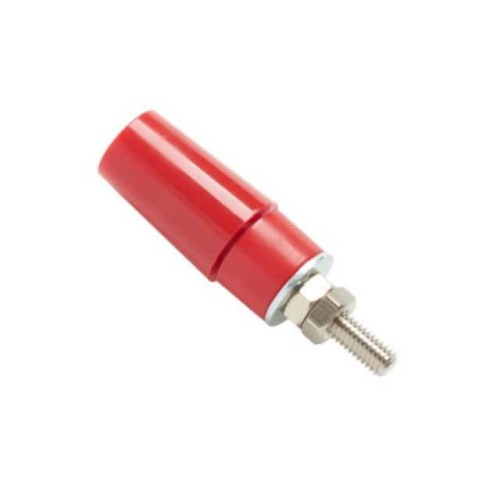 4MM/MNT SAFE JACK/SHEATH PLG/RED