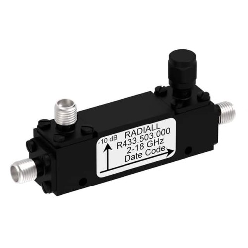COUPLER: SMA MIN 2-18GHZ 10DB FL