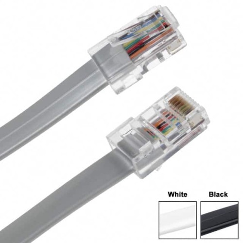 CABLE MOD 8P8C PLUG TO PLUG 14'