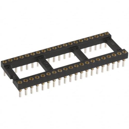 CONN IC DIP SOCKET 40POS GOLD