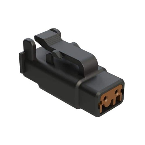 2 POSITION PLUG, SOCKET, HIGH TE