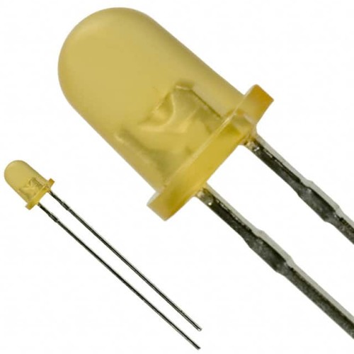 LED AMBER 4MM ROUND T/H
