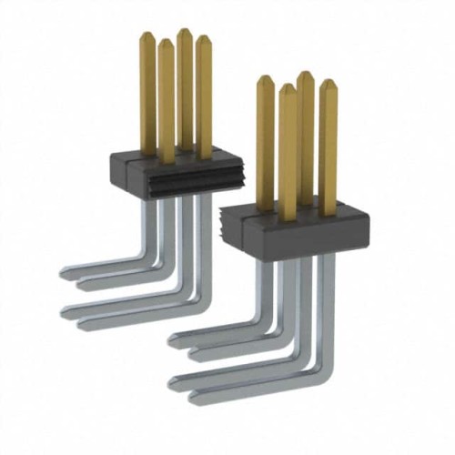 CONN HEADER R/A 90POS 1.27MM