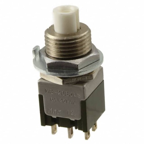 SWITCH PUSHBUTTON DPDT 6A 125V