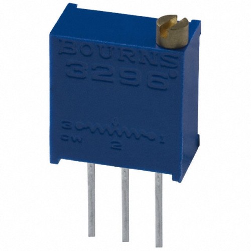 TRIMMER 10 OHM 0.5W PC PIN TOP
