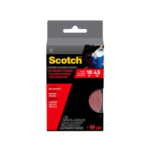 SCOTCH RECLOSABLE FASTENERS ARE