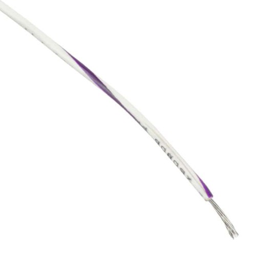 HOOKUP STRND 18AWG WHT/VIO 1000'