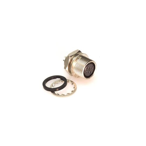 CONN RCPT FMALE 6P GOLD SLDR CUP