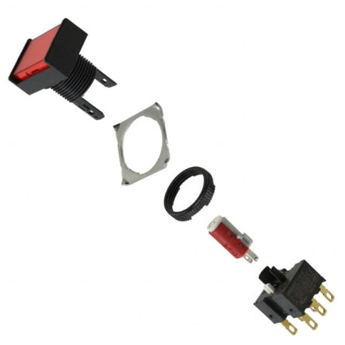 SWITCH PUSHBUTTON DPDT 5A 125V