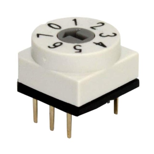 SWITCH ROTARY DIP 8POS 0.15A 50V