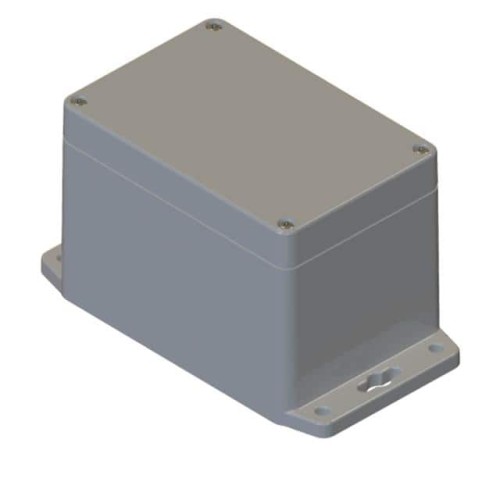 PLASTIC BOX ENCLOSURE WITH FLANG