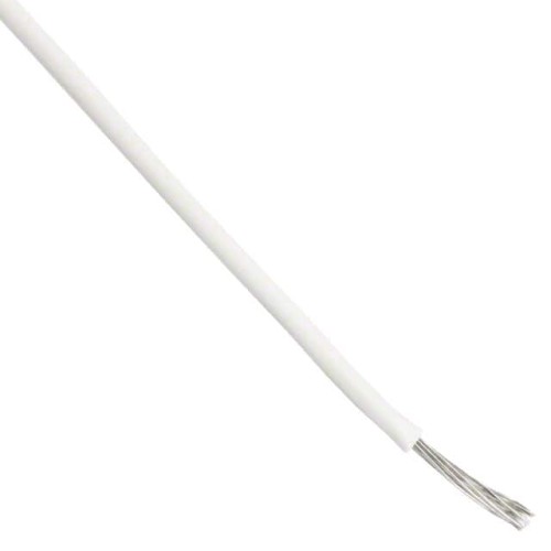 TEST LEAD 18AWG 5000V WHT 1000'