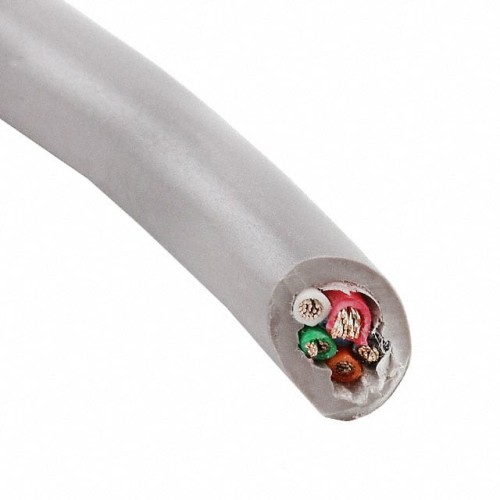 CABLE 5COND 10AWG SLATE 100'