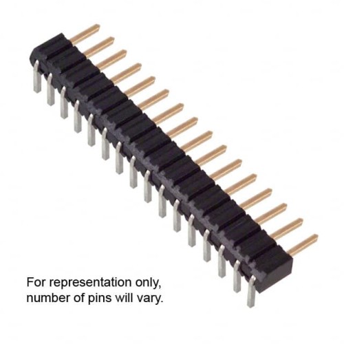CONN HEADER R/A 23POS 2MM