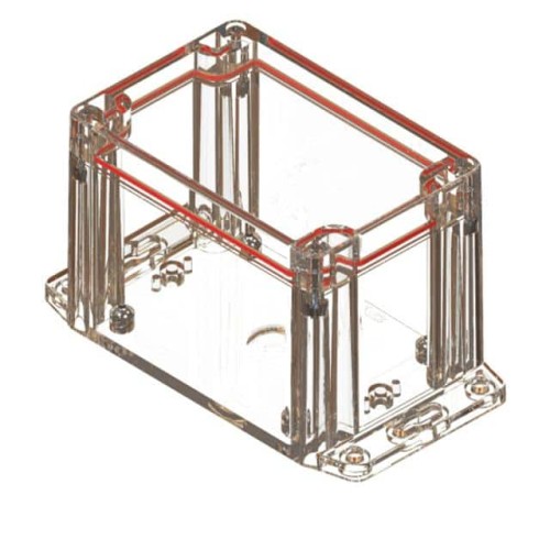 PLASTIC BOX ENCLOSURE WITH FLANG