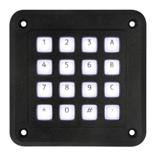SWITCH KEYPAD 16 KEY 0.05A 24V
