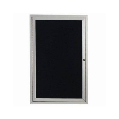 1 DOOR LETTER BOARD CABINET, 18"