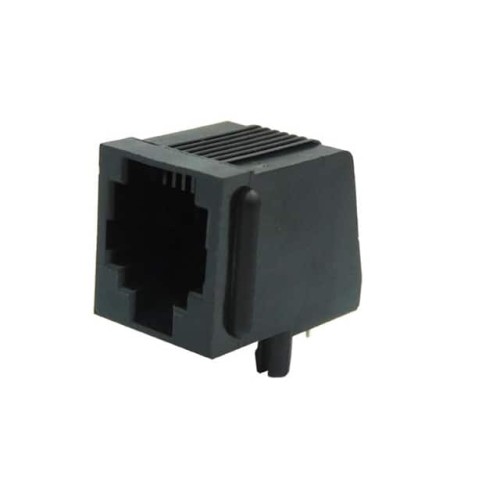 MOD JACK 6P4C UNSHLD HRZ FLNG