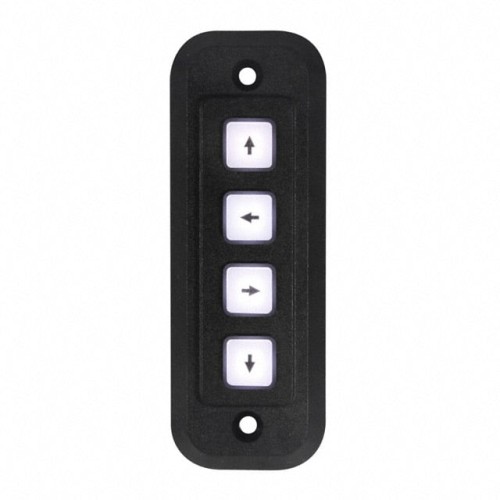 SWITCH KEYPAD 4 KEY 0.05A 24V