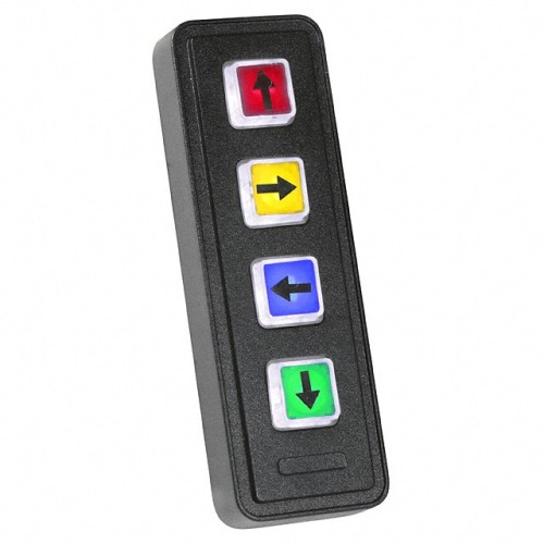 SWITCH KEYPAD 4 KEY 0.05A 24V