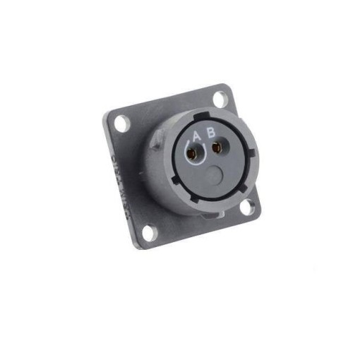 SQUARE FLANGE RECEPTACLE, WITHOU