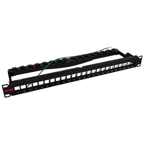 24 PORT STP PATCH PANEL, UNLOADE