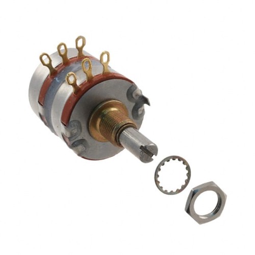 POT 1M OHM 2W CARBON LOGARITHMIC