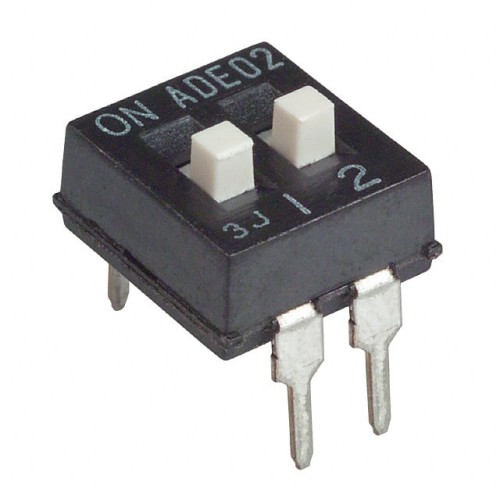 SWITCH SLIDE DIP SPST 100MA 24V