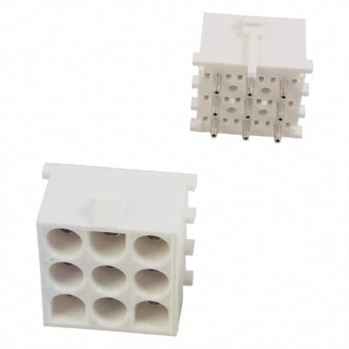 CONN HEADER VERT 9POS 6.35MM