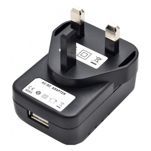POWER SUPPLY 5V 1A USB UK PLUG