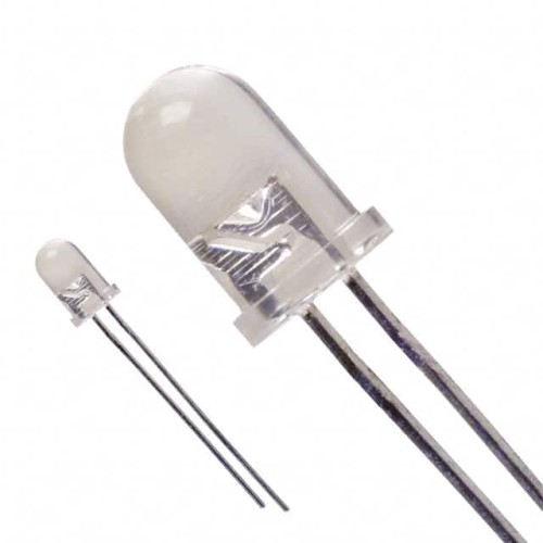 LED GREEN CLEAR T-1 3/4 T/H