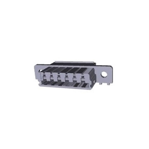 CONN EDGE SGL FML 6POS 0.156 TIN
