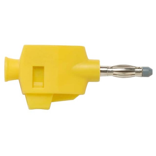CONN BANANA PLUG SLDRLESS YELLOW