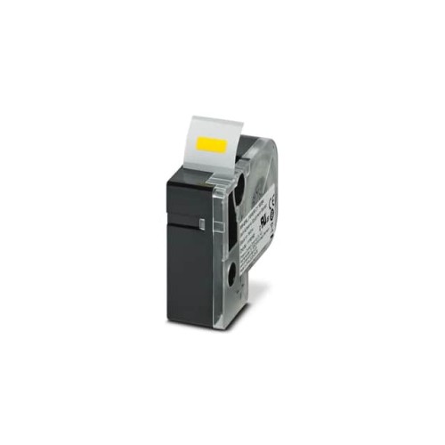 LABEL, ROLL, YELLOW/BLACK, UNLAB