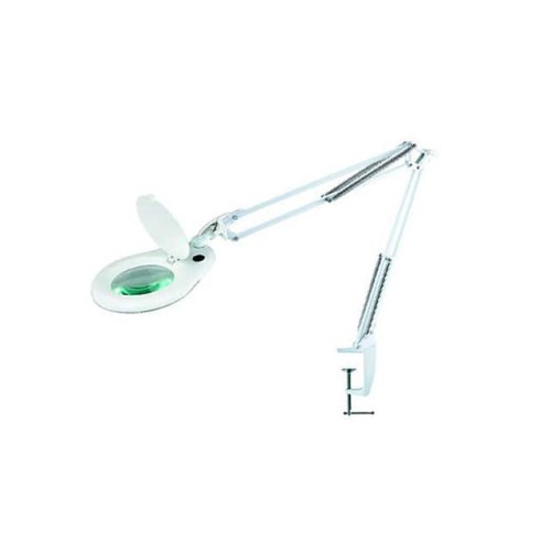 MAGNIFIER WORKBENCH LAMP, WHITE,