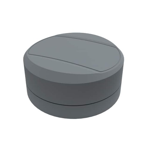 BOX PLASTIC 3 INCH ROUND OUTDOOR