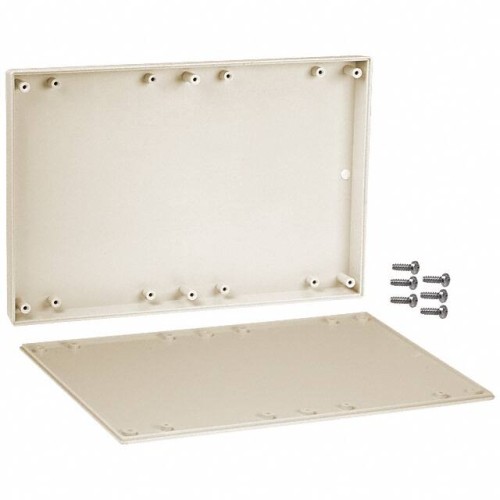 BOX ABS ALMOND 9.500"L X 6.340"W