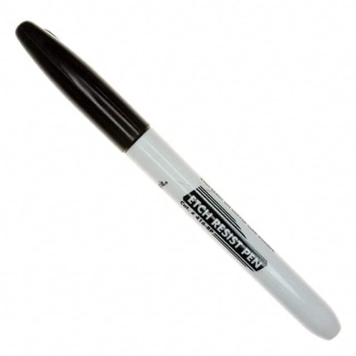 PEN ETCH RESIST BLACK 1/32"W