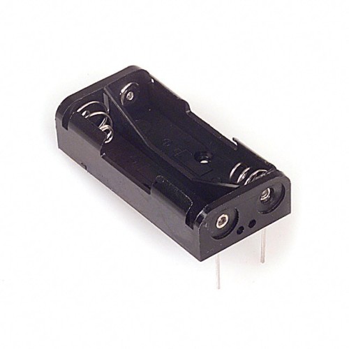 BATTERY HOLDER AAA 2 CELL PC PIN