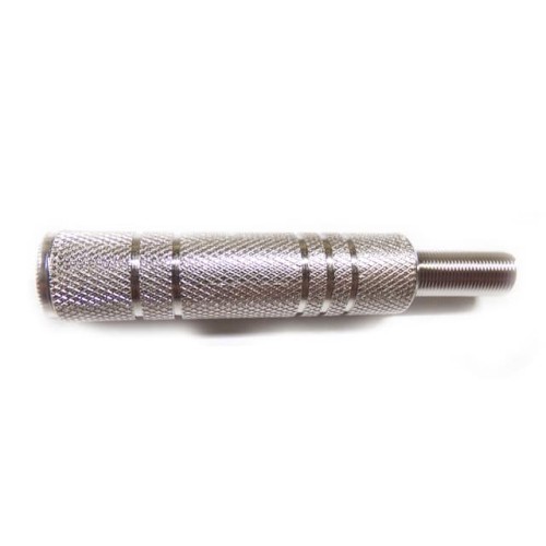6.35MM STEREO JACK METAL, W/SPRI