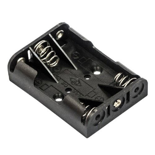 BATT HLDR AAA 3 CELL SOLDER LUG